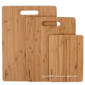 Freshware Bamboo Cutting Board - Wood Chopping Boards for Food Prep, Meat, Vegetables, Fruits, Crackers & Cheese, Set of 3